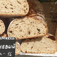 ГРЕЧИШНЫЙ бездрожжевой на закваске пшенично-гречневый 1656